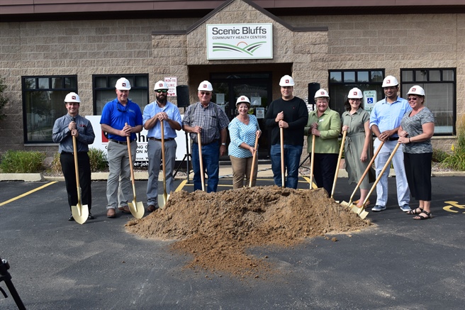 Scenic Bluffs Community Health Centers Breaks Ground on Norwalk Health Center